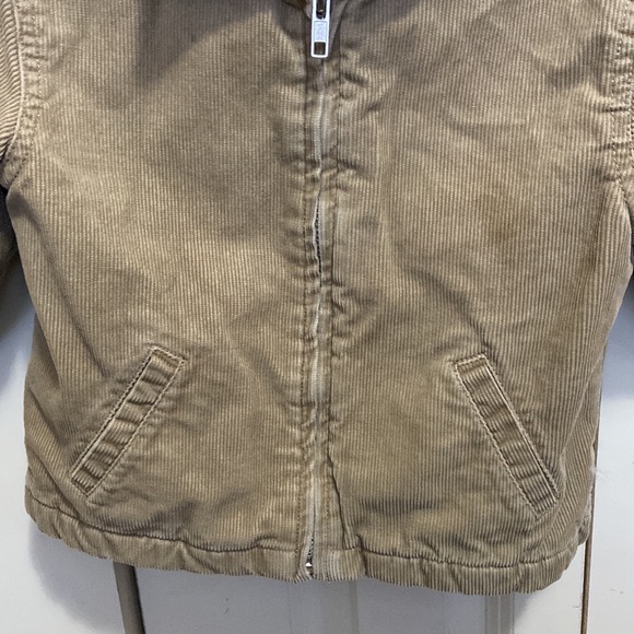 GAP Beige Corduroy Fleece Lined Jacket - Picture 8 of 8